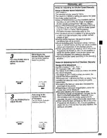 Предварительный просмотр 65 страницы Panasonic NV MX 5 B Operating Instructions Manual