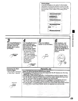 Предварительный просмотр 69 страницы Panasonic NV MX 5 B Operating Instructions Manual