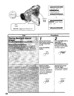 Предварительный просмотр 70 страницы Panasonic NV MX 5 B Operating Instructions Manual