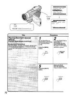 Предварительный просмотр 72 страницы Panasonic NV MX 5 B Operating Instructions Manual