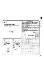 Предварительный просмотр 87 страницы Panasonic NV MX 5 B Operating Instructions Manual