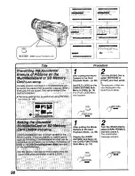 Предварительный просмотр 98 страницы Panasonic NV MX 5 B Operating Instructions Manual