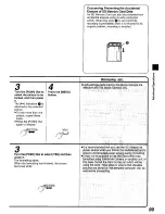 Предварительный просмотр 99 страницы Panasonic NV MX 5 B Operating Instructions Manual