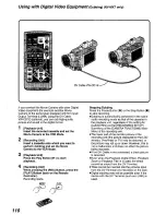 Предварительный просмотр 110 страницы Panasonic NV MX 5 B Operating Instructions Manual