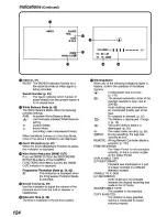 Предварительный просмотр 124 страницы Panasonic NV MX 5 B Operating Instructions Manual