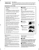 Preview for 2 page of Panasonic NV-MX2 Operating Instructions Manual