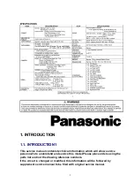 Предварительный просмотр 2 страницы Panasonic NV-MX300A Service Manual