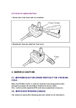 Предварительный просмотр 6 страницы Panasonic NV-MX300A Service Manual