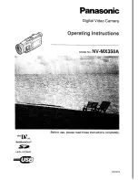 Preview for 1 page of Panasonic NV-MX350A Operating Instructions Manual