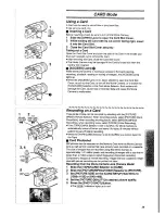 Preview for 39 page of Panasonic NV-MX350A Operating Instructions Manual