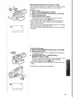 Preview for 43 page of Panasonic NV-MX350A Operating Instructions Manual