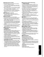 Preview for 53 page of Panasonic NV-MX350A Operating Instructions Manual