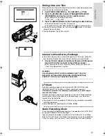 Preview for 17 page of Panasonic NV-MX350B Operating Instructions Manual