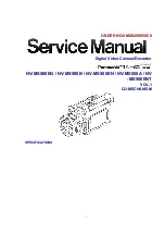 Предварительный просмотр 1 страницы Panasonic NV-MX500A Service Manual