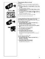 Предварительный просмотр 43 страницы Panasonic NV-MX8A Operating Instructions Manual