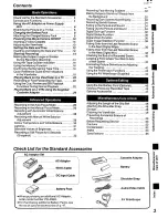 Предварительный просмотр 3 страницы Panasonic NV-R55A Operating Instructions Manual