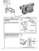 Предварительный просмотр 6 страницы Panasonic NV-R55A Operating Instructions Manual