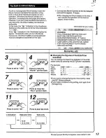 Предварительный просмотр 13 страницы Panasonic NV-R55A Operating Instructions Manual