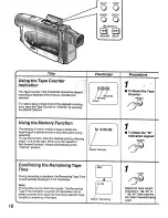 Предварительный просмотр 16 страницы Panasonic NV-R55A Operating Instructions Manual