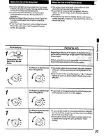 Preview for 33 page of Panasonic NV-R55A Operating Instructions Manual