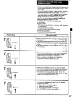 Preview for 37 page of Panasonic NV-R55A Operating Instructions Manual