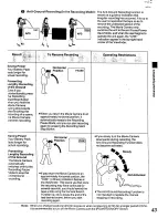 Предварительный просмотр 43 страницы Panasonic NV-R55A Operating Instructions Manual