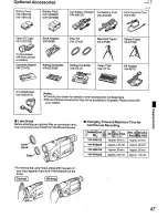 Предварительный просмотр 47 страницы Panasonic NV-R55A Operating Instructions Manual