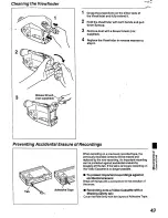 Предварительный просмотр 49 страницы Panasonic NV-R55A Operating Instructions Manual