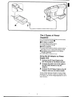 Предварительный просмотр 8 страницы Panasonic NV-RX11A Operating Instructions Manual