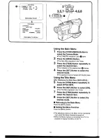 Предварительный просмотр 13 страницы Panasonic NV-RX11A Operating Instructions Manual