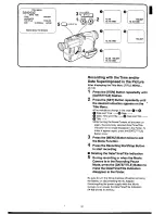 Предварительный просмотр 20 страницы Panasonic NV-RX11A Operating Instructions Manual