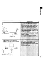 Предварительный просмотр 9 страницы Panasonic NV-RX14B User Manual