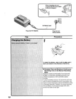 Предварительный просмотр 10 страницы Panasonic NV-RX14B User Manual