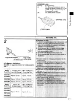 Предварительный просмотр 11 страницы Panasonic NV-RX14B User Manual