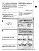 Предварительный просмотр 19 страницы Panasonic NV-RX14B User Manual