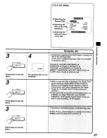 Предварительный просмотр 53 страницы Panasonic NV-RX14B User Manual