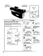 Предварительный просмотр 14 страницы Panasonic NV-RX19B Operating Instructions Manual