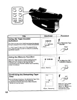 Предварительный просмотр 18 страницы Panasonic NV-RX19B Operating Instructions Manual