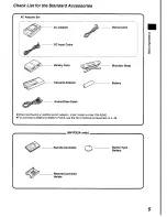 Предварительный просмотр 5 страницы Panasonic NV-RX1A Operating Instructions Manual