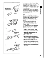 Предварительный просмотр 9 страницы Panasonic NV-RX1A Operating Instructions Manual