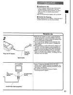 Предварительный просмотр 11 страницы Panasonic NV-RX1A Operating Instructions Manual