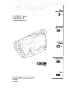 Panasonic NV-RX21B Operating Instructions Manual предпросмотр