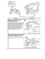 Preview for 8 page of Panasonic NV-RX21B Operating Instructions Manual