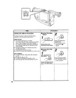 Preview for 14 page of Panasonic NV-RX21B Operating Instructions Manual