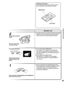 Preview for 45 page of Panasonic NV-RX21B Operating Instructions Manual