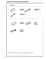 Предварительный просмотр 4 страницы Panasonic NV-RX24B Operating Instructions Manual