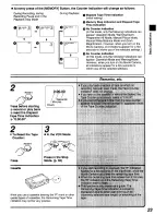 Предварительный просмотр 23 страницы Panasonic NV-RX24B Operating Instructions Manual