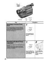 Предварительный просмотр 34 страницы Panasonic NV-RX24B Operating Instructions Manual