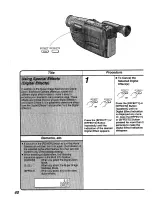 Предварительный просмотр 40 страницы Panasonic NV-RX24B Operating Instructions Manual