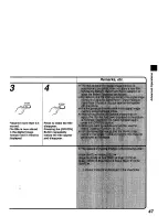 Предварительный просмотр 47 страницы Panasonic NV-RX24B Operating Instructions Manual